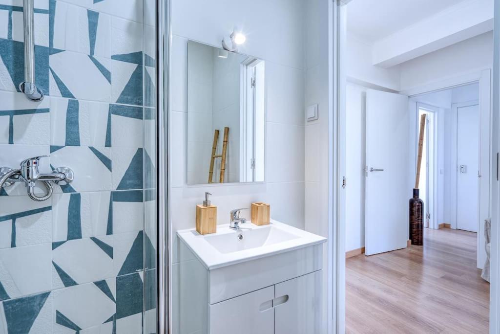 Appartement Faro Center With Ac & Wifi Extérieur photo