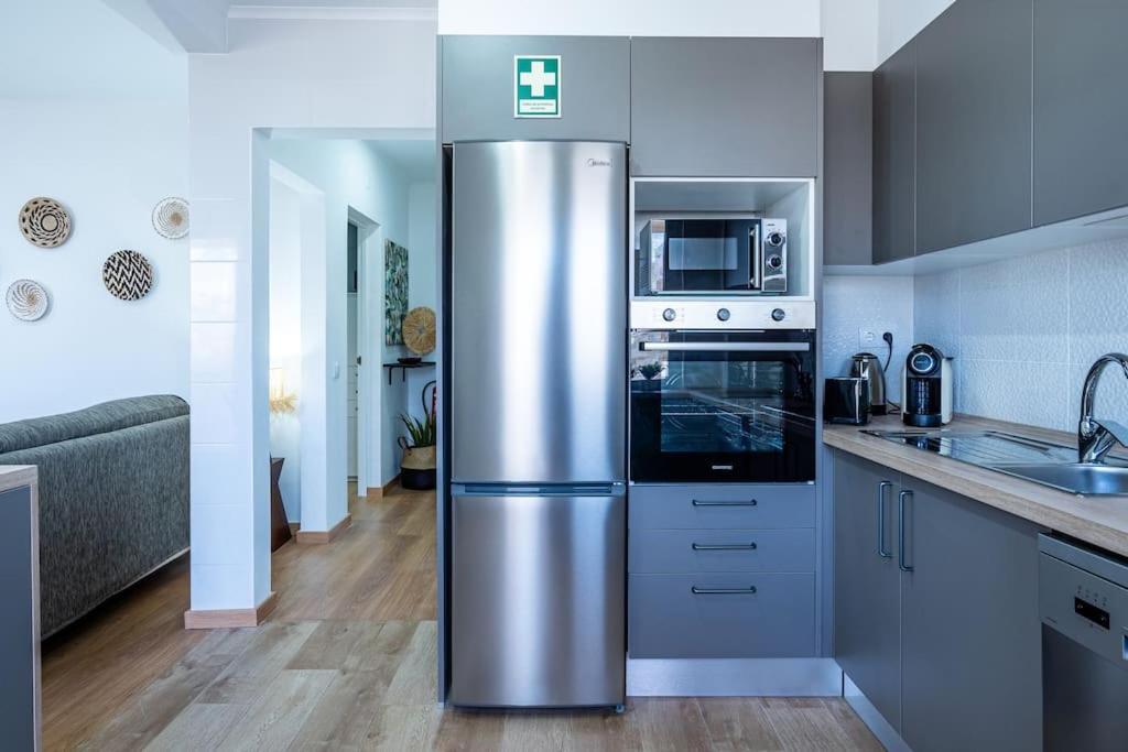 Appartement Faro Center With Ac & Wifi Extérieur photo