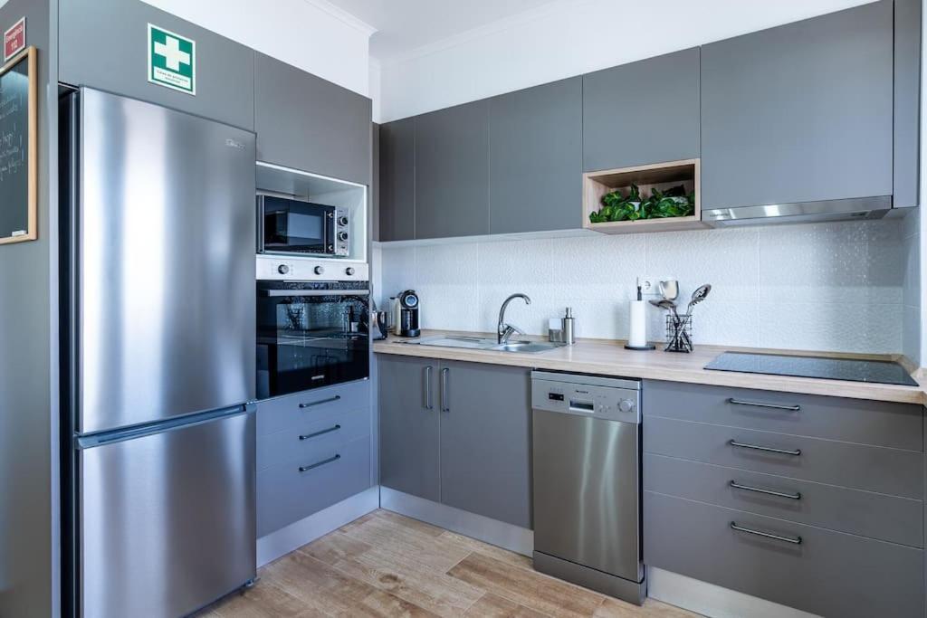Appartement Faro Center With Ac & Wifi Extérieur photo